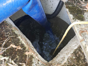 Another load of high quality H2O going into a well