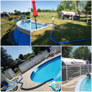 Pool top-up